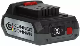 Konner & Sohnen Akumuliatorius 20V,  2Ah, LCD, KS 20V2-1