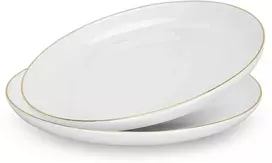 Fissman Desertinės lėkštės 20 cm / 2 vnt Floree (porcelianas)