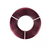 Plastikas Fiberlogy Refill Easy PETG - 1,75 mm - 0,85 kg - Bordo skaidrus