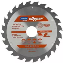 NORTON DISKINIS PJŪKLAS 170mm x 30mm x 24z MEDIENAI IR KOMPOZITAMS ATB (2,6 / 1,6)