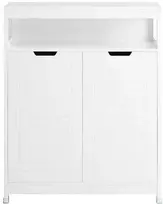Sobuy Vonios spintelė Sideboard Vonios baldų saugojimo spinta BZR121-W