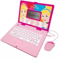 Lexibook Nešiojamas kompiuteris edukacinis Disney Princess Trilingual UA/PENG/PL 186 užsiėmimai