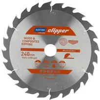 Pjovimo diskas medienai Norton 70184608064; 240x30 mm; Z24