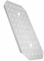 Plieninių grotelių kanalizacija GN 2/3 Kitchen Line konteineriams - HENDI 806296