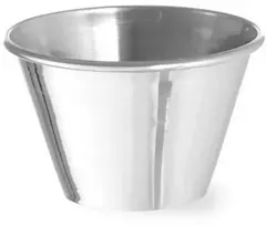 Ramekin dubuo, indas padažams ir dips, nerūdijančio plieno, skersmuo. 62 mm 12 vnt 70 ml - Hendi 400029