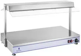 Royal Catering Elektrinės kaitlentės šildymo padėklas kompaktiškas 4 halogeninės lempos 2000W 230V