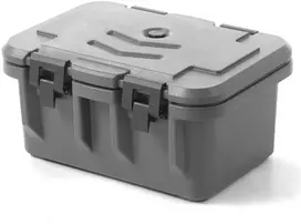 Amer Box Šilumos izoliacinės talpos maitinimo termosas maistui, sandarus LDPE GN1/1 200mm