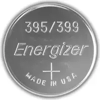 Energizer 395/399, Vienkartinė baterija, Sidabro oksidas (S), 1,55 V, 1 vnt., Sidabras, 0,8 g