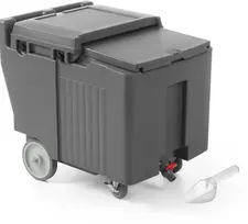 Amer Box Termoizoliuotas termosas ledui transportuoti, mobilus ant ratų, talpa 110L