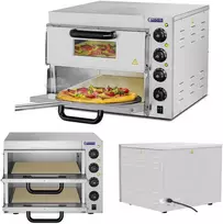 Profesionali dviguba picos orkaitė 2 x 40cm 3000W 230V Royal Catering
