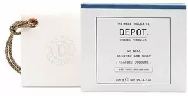 „Depot 600 Body Solutions No. 602 Botanical Complex Cleansing Classic“ odekolono muilo gabalėlis su gėlių natomis, 100 g