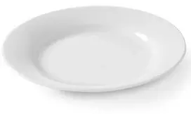 Lėkštė OPTIMA lėkštės, balto porceliano, skersmuo. 240mm rinkinys 12vnt. - Hendi 770870