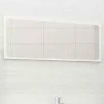 Vonios kambario veidrodis, baltos spalvos, 90x1,5x37cm, MDP