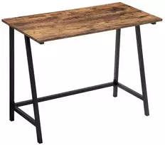Songmics Pramoninis rašomasis stalas 100 x 50 cm, taupantis erdvę