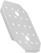 Plieninių grotelių kanalizacija GN 1/2 Kitchen Line konteineriams - HENDI 806395