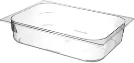 Polikarbonato ledų indelis 360x250x80mm - skaidrus 5L - HENDI 807057