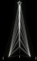 LED Kalėdų eglutė 861 LED Šalta Balta 478 cm