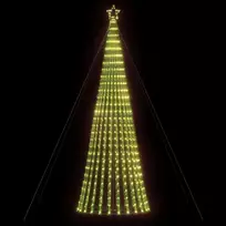 LED Kalėdų eglutė 1028 LEDs Šilta Balta 403 cm