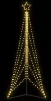 LED Kalėdų eglutė 525 LEDs Šilta Balta 302 cm