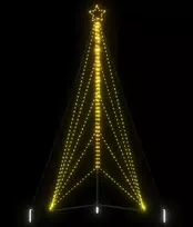 LED Kalėdų eglutė 615 LEDs Šiltai balta 404,5 cm