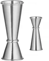 Bar Up Dvipusis barmeno matas gėrimams, kokteiliams, 25 ml ir 50 ml