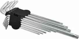 Prailgintų raktų TORX rinkinys T15-T55 260 mm GEKO G01707