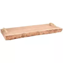 Excellent Houseware Pjaustymo ir serviravimo lenta medinė 50x18 cm