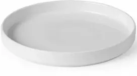 Hendi OSLO plokštė su aukštu kraštu, balta 200 x 25 mm - rinkinyje 6 vnt.