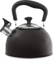 Virdulys su gwizdkiem Samba 2,2 l juoda DOMOTTI
