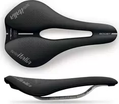 Selle Italia SELLE ITALIA NOVUS EVO BUOST SUPERFLOW L (id rungtynės - L3) TI 316 vamzdis 7, fibra- tek, juoda (NEW)