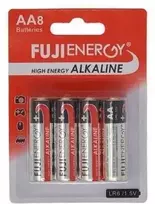 Elementai FUJI High Energy Alkaline, AA, 8 vnt