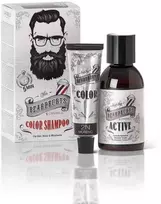 Beardburys Color Šampūnas 2N Juodas juodos spalvos laikinas plaukų tonavimo šampūnas