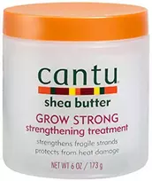 Cantu Grow Strong Sviestmedžių aliejumi Hair Kreminis Treatment For Strengthening, 173 g