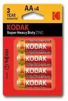 Kodak Super Heavy ZnCl R6 (AA) 4 pak. Elementai