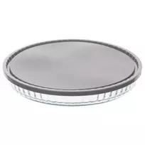 Secret De Gourmet Kepimo forma tarkuota su dangčiu, universalus stiklinis indas