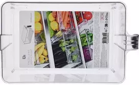 Storage Solutions Šaldytuvas Organizer 31x18x11,5 cm su rankena
