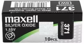 Maxell 18290100, Vienkartinės baterijos, SR920SW, Sidabro oksidas (S), 1,55 V, 10 vnt., 45 mAh