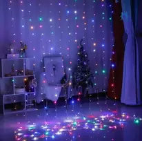 LED lempučių užuolaida (3m x 3m)