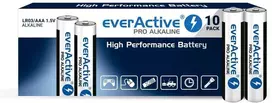 Baterijos - everActive AAA LR03 Pro šarminės 1,5 V, 10 vnt.