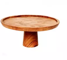 Bazaar Torto lėkštė, tika šaknys, 0,28x0,28x0,13 m, ruda