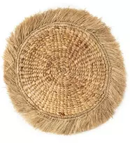 Bazaar Kėdų uždanga, vandens hiacintas rafija, 0,45x0,45 m, natūrali
