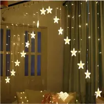 Girlianda žvaigždės 3m. 136 led