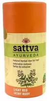 Augaliniai raudoni plaukų dažai Light Raudona, Sattva Ayurveda, 150g