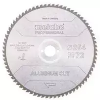Pjovimo diskas aliuminiui Metabo FZ/TZ Aliuminio Cut Professional; 254x30x72 mm; -5°