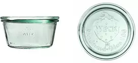Weck Stiklainis, 290 ml, su dangteliu, formelė, 6 vnt.