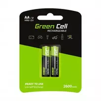 Green Cell AKUMULATORKI Žalias Cell 2x AA HR6 2600mAh GR05