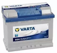 Akumuliatorius VARTA 60Ah 540A (D24)