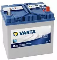 Akumuliatorius VARTA 60 Ah 540 A (D47)