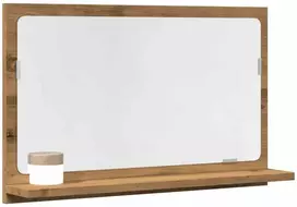 Veidrodinė vonios spintelė, artisano, 60x11x37cm, mediena
