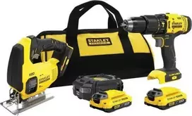 Įrankių rinkinys Stanley SFMCK212D2S-QW (SFMCD711 + FMCS600); 18 V; 2x2,0 Ah akum.